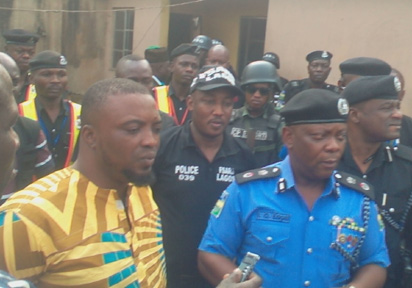 BREAKING: Police Arrest Badoo Cult Leader, Destroys Shrine [Photos]