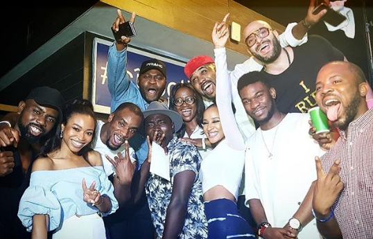 Celebrity Couple, Adesua Etomi and Banky W Stun for Ciroc’s New Year Party [Photos]