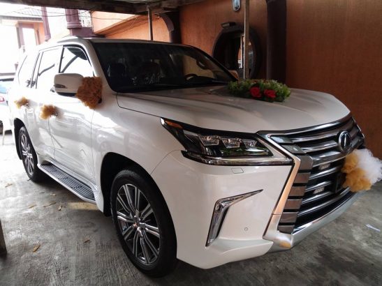 Nigerian Bishop, Saint Dikeji Miyerijesu Receives N100m Lexus SUV As 70th Birthday Gift [Photos]