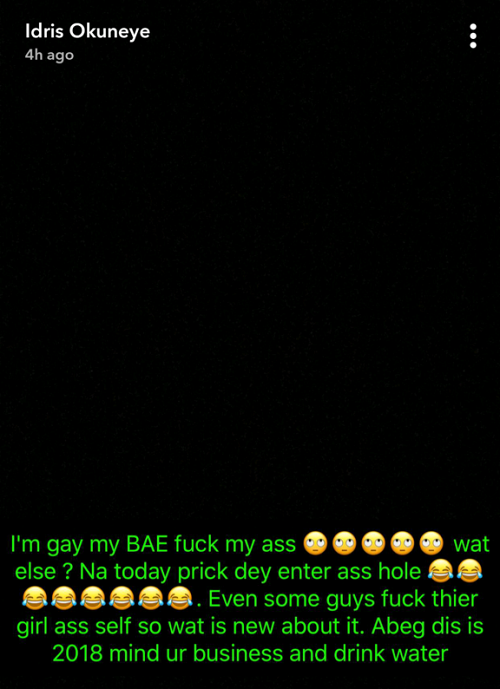 Nigerian male barbie, Bobrisky is set to take 2018 by storm!  Few days ago, he talked about how he is going to snatch several married men this year.  He has now once again reminded us that he is gay as he slammed his haters. See his posts below…
