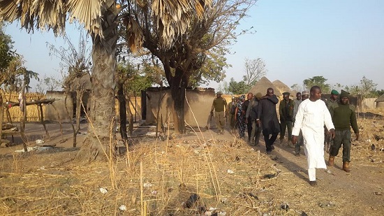 Corpses Everywhere In Taraba Community As Lawmaker Weeps During His Visit [Photos]