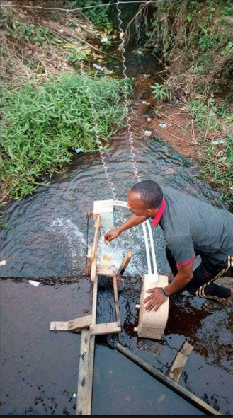 32-Year-Old Talented Man, Constructs Hydroelectric Power Plant That Generates Electricity In Cross River[Photos]