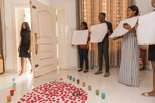 After Dating 15 Years of Dating, Nigerian Man Proposes to His Girlfriend [Photos]