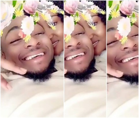 Proud Lover, Davido, Shares Loved Up Photo with New Girlfriend Chioma