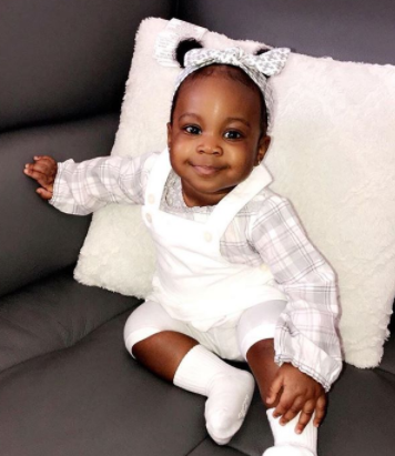 See My Face, Davido Says as He Shares the Photo of His 2nd Daughter