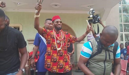 Imo State, Land Of Statues Hounoured D’Banj With A Chieftaincy Title