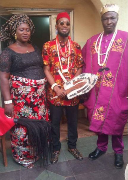 Imo State, Land Of Statues Hounoured D’Banj With A Chieftaincy Title