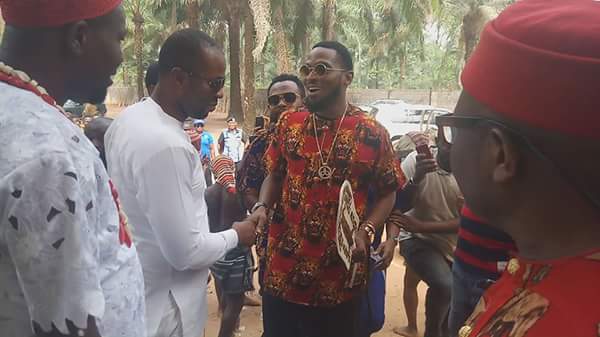 Imo State, Land Of Statues Hounoured D’Banj With A Chieftaincy Title