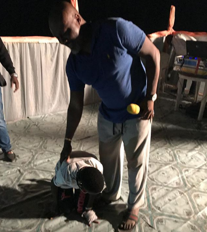 Best Senator In Kogi, Sen. Dino Melaye, Shares Photo Of A Man BOWING To Him