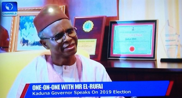 ''I Have No Doubt In My Mind, I Remain A Buharist, Till Death Do Us Part'' Gov El-Rufai Says As He Declares President Buhari Will Win 2019 Election [Video]