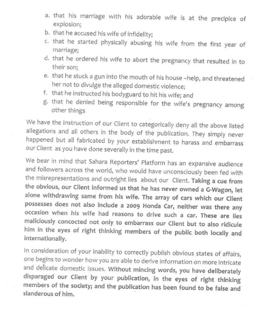 Fani Kayode Demands N10bn From Sahara Reporters Over False Report About His Marriage