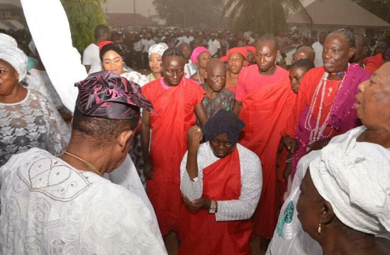 Photos From Customary Rites To Install Gani Adams As The 15th Aare Ona Kakanfo Of Yorubaland