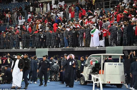 Over 30 Diehard Football Supporters Injured After Stadium's Glass Barrier Breaks [Photos]
