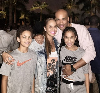 Actor Boris Kodjoe, Family Arrives Ghana For CAF Awards
