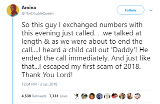 Nigerian Lady Thanks God For Saving Her From Falling Victim To Married Man