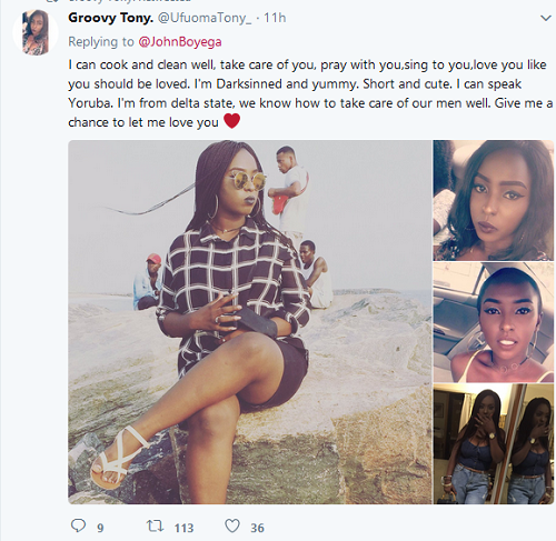“Give Me Chance to Love You”; Nigerian Lady Begs Star Wars Actor, John Boyega for A Date [Photos]