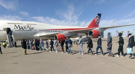 Some Nigerians Trapped in Libya Are On Their Way Back Home