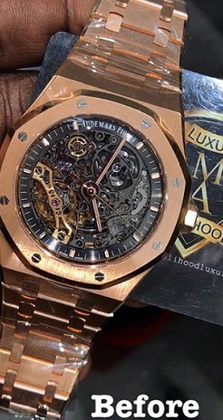 Photos: Malivelihood Shows How He Transforms Wristwatches