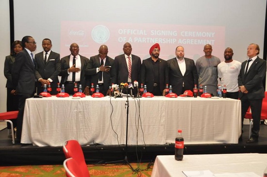 Official: NFF Unveils Coca-Cola as Official Soft Drink and Co-Sponsor of the Nigerian National Teams