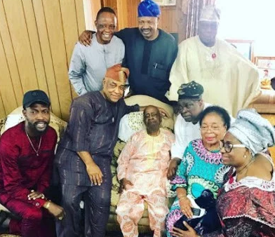 Olusegun Obasanjo Visits His Ex-In-Law Family in Edo [Photos]