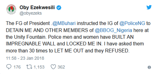 BREAKING: Police Arrests Oby Ezekwesili, BBOG Convener