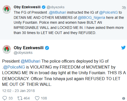 BREAKING: Police Arrests Oby Ezekwesili, BBOG Convener