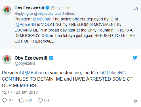BREAKING: Police Arrests Oby Ezekwesili, BBOG Convener