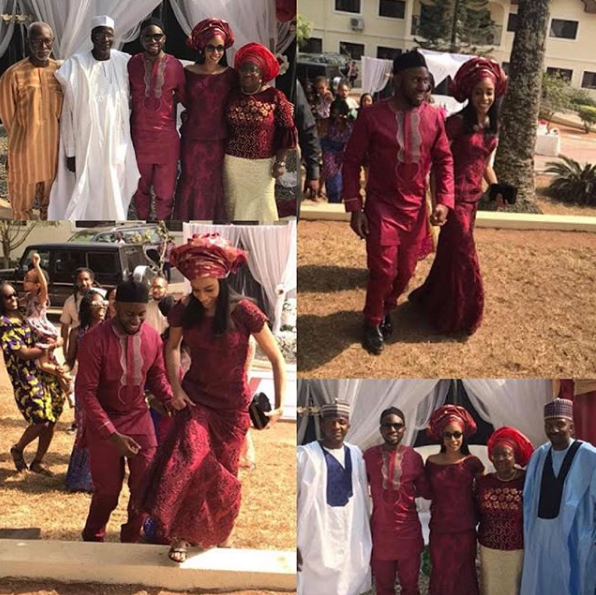 Photos From The Traditional Wedding Of Okonjo-Iweala’s Son And Chinua Achebe’s Granddaughter 