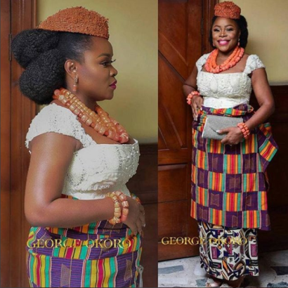 First Official Photos from Omawumi’s Traditional Marriage, All the Way from Warri