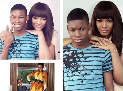 Even If Mum’s Phone Is Beside Her, She’ll Still Call Me To Bring It — Omotola Jalade-Ekeinde’s Son