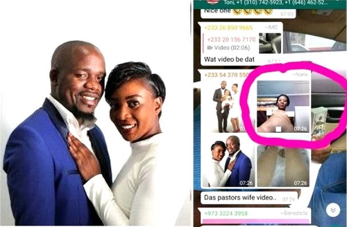 Pastor’s Wife’s Mistakenly Shares Her Unclad Video On WhatsApp Group [Photos]
