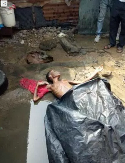 Young Girl Strangled To Death And Dumped Inside Septic Tank In Port Harcourt [Graphic Photos]
