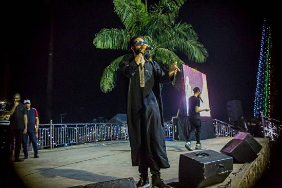 Singer Phyno Spotted with His Lookalike at Rochas Okorocha’s Country Home In Imo [Photos]