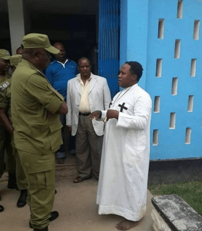 End Time Prophet Arrested After Releasing Photos of Himself Kissing His Wife And House Help 