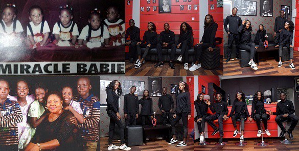 Aww!!!Nigeria’s First Ever Set Of Quintuplets Turn 17 [Photos]