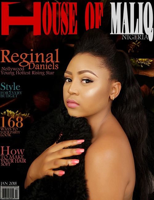 Regina Daniels and Wale Ojo Are Stunning On the Cover of House of Maliq’s January Edition [Photos]
