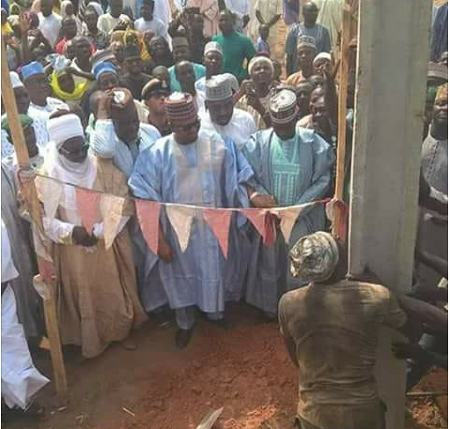 Nationwide Outrage As Senator Commissions Electric Pole In His Constituency [Photos]