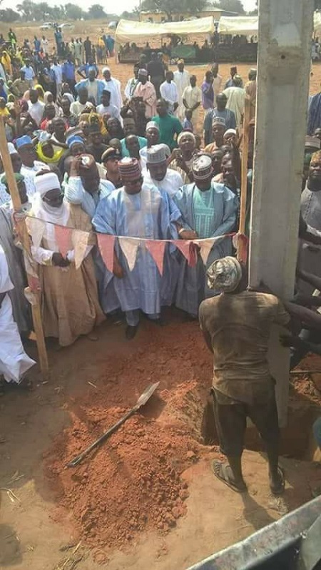 Nationwide Outrage As Senator Commissions Electric Pole In His Constituency [Photos]
