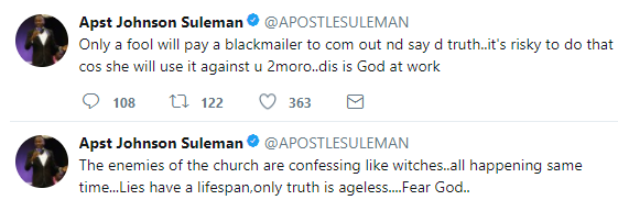 Finally, Apostle Suleman Reacts to Claims He Paid Stephanie Otobo To Make Her Shocking Confession