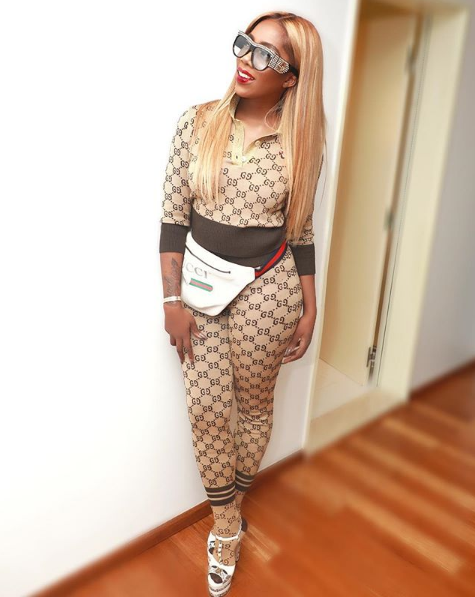 Tiwa Savage Wows in Gucci from Head to Toe [Photos]
