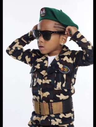 See New Photos Of Toyin Lawani’s Son As He Turns A Year Older