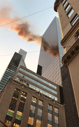 BREAKING: Trump Tower On Fire, Firefighters Are Trying to Put Out the Blaze In Midtown Manhattan