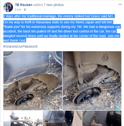 2 Days After His Wedding, Man Survives A Ghastly Accident