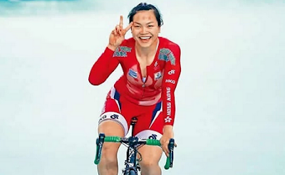Meet Huang Shuang, The Chinese Woman Who Rode Bicycle from Morocco To Lagos