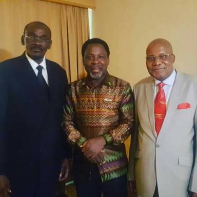 T.B Joshua Visits Zimbabwe, Years Later After He Was Banned by Robert Mugabe