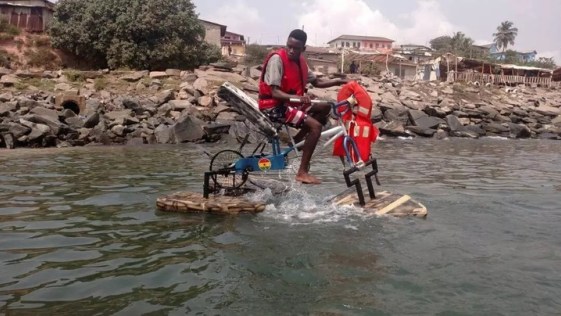 Full Scholarship for, Frank Darko, The Ghanaian Man Who Built Water Bicycle 