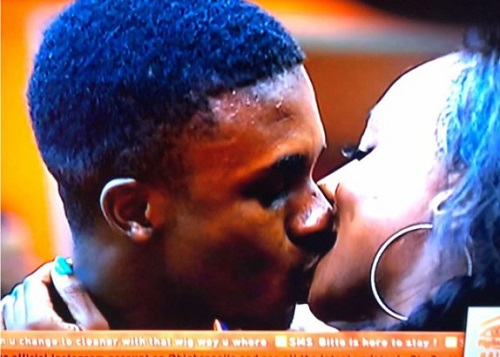#BBNaija2018: Anto Spotted Kissing Lolu Passionately After Saturday Night Party
