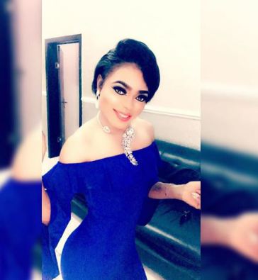 Bobrisky Steps Out Unrecognized Wearing a Blue Jump Suit [Photos]