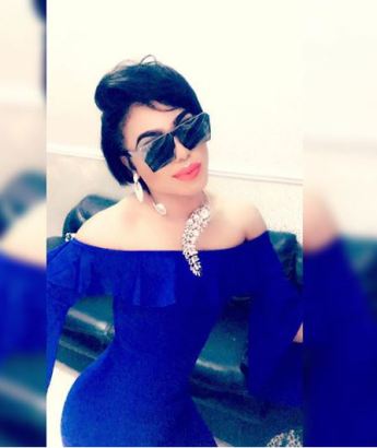 Bobrisky Steps Out Unrecognized Wearing a Blue Jump Suit [Photos]
