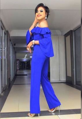 Bobrisky Steps Out Unrecognized Wearing a Blue Jump Suit [Photos]